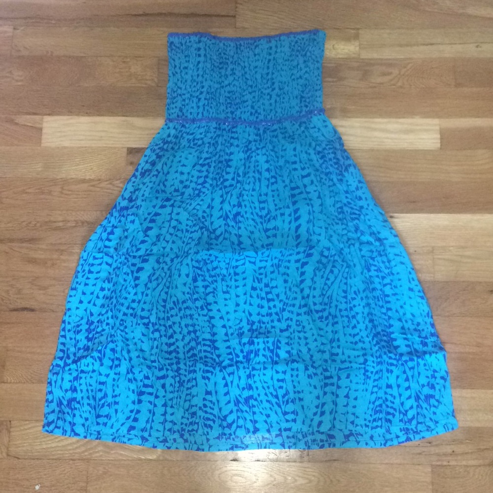 Cute Stretchy, Strapless dress (or beach coverup)